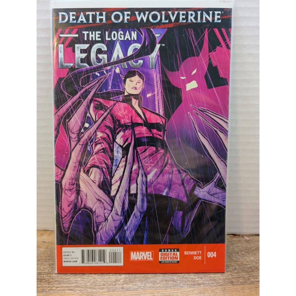 DEATH OF WOLVERINE THE LOGAN LEGACY #4 NM 2015 JUAN DOE COVER & ART b-217